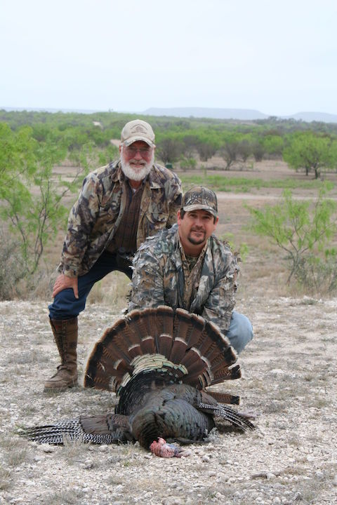Large Rio Grande Turkey at El Rancho Arenosa in South Texas